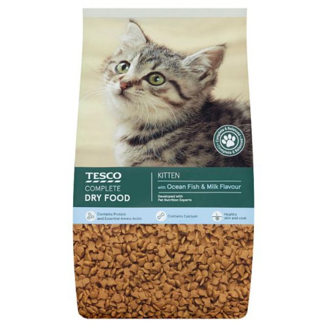 tesco cat food