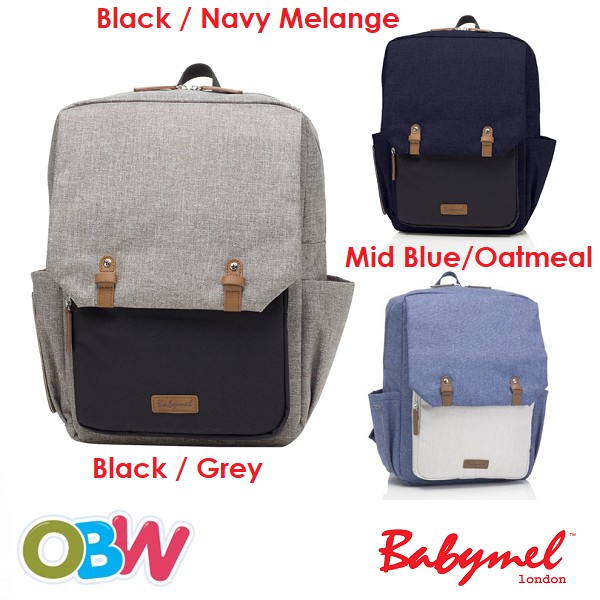 babymel george diaper backpack