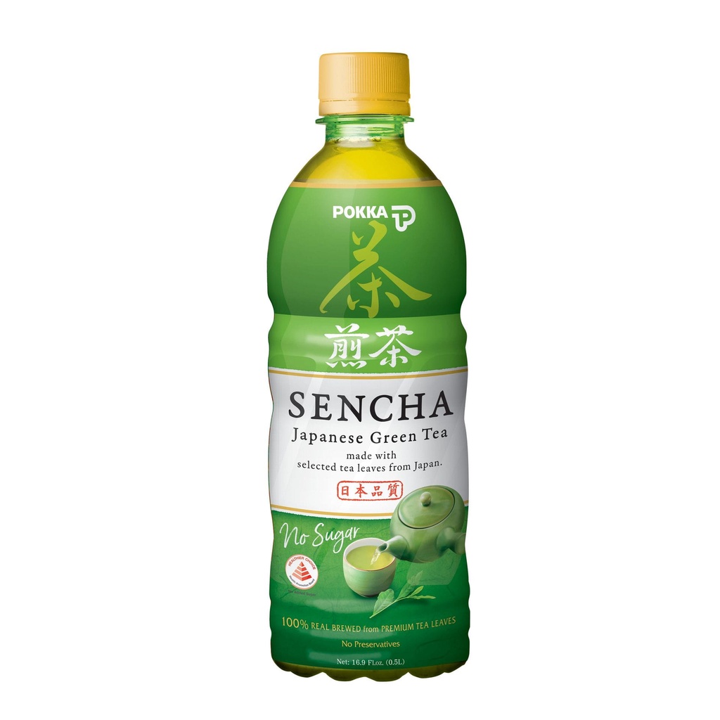 POKKA Sencha Japanese Green Tea (500ml) Shopee Malaysia
