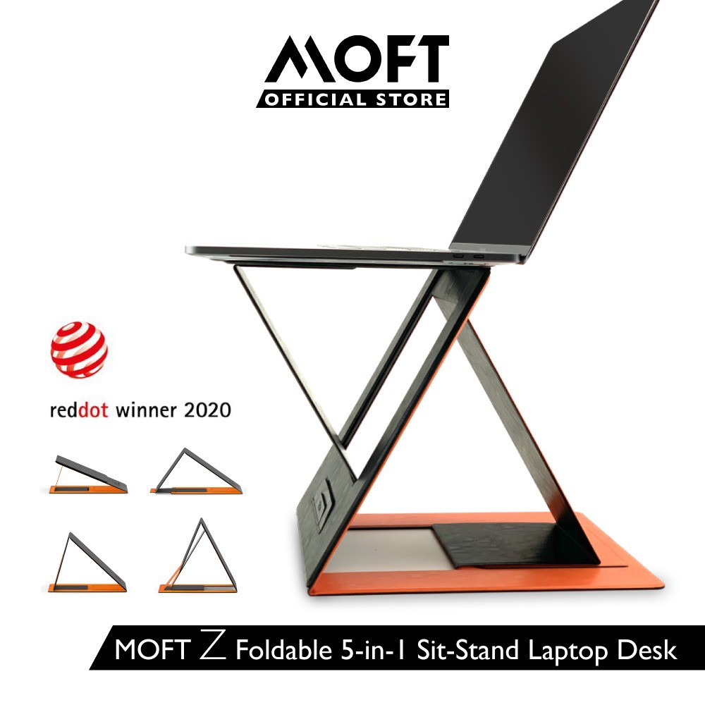 MOFT Z Foldable 5in1 SitStand Laptop Desk MS015 Shopee Malaysia