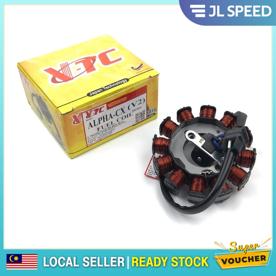 HONDA WAVE CX-110 WAVE ALPHA WAVE110 CX ALPHA (V2) FUEL COIL MAGNET COIL VTC