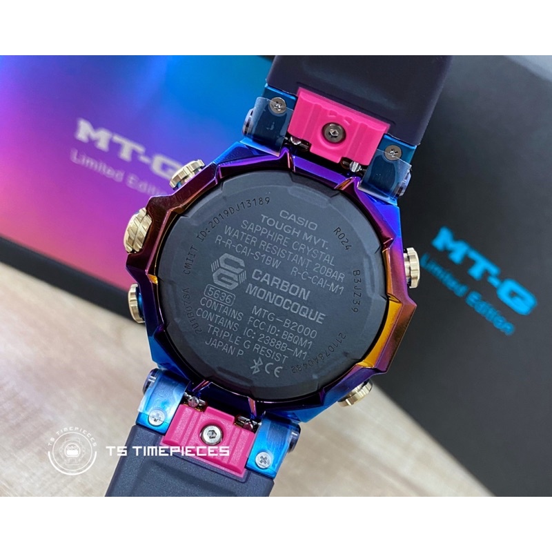 Japan Set G Shock Mtg Blue Phoenix With Rainbow Ip Mtg B00ph 2ajf Mtg B00ph 2a Mtg B00ph Mtg B00 Mtgb00 Shopee Malaysia