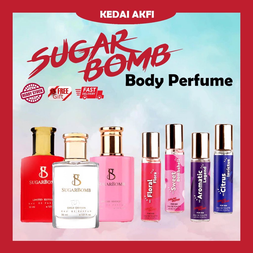 Original Sugarbomb Body Perfume/Inspired Perfume For Him & For Her