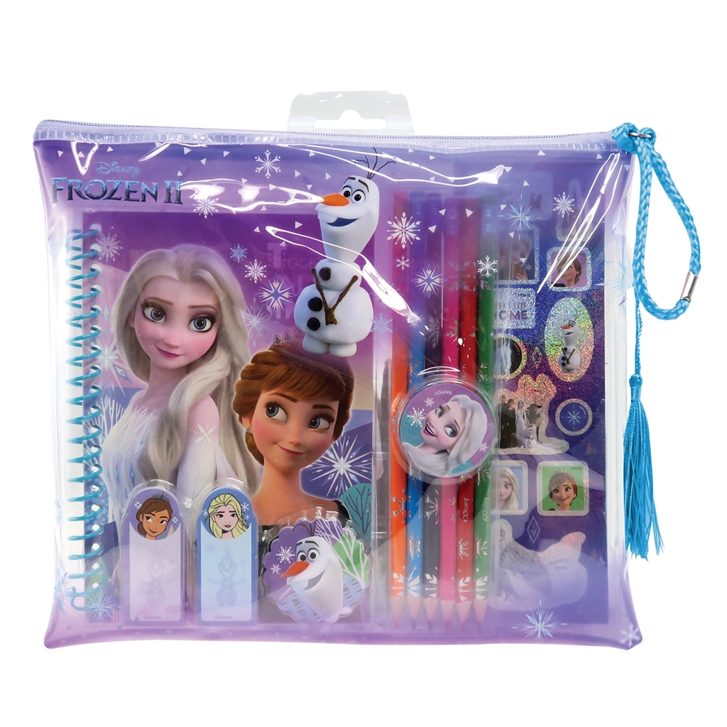 Disney Frozen 2 Stationery Set with Document Bag 6 in 1 Shopee Malaysia
