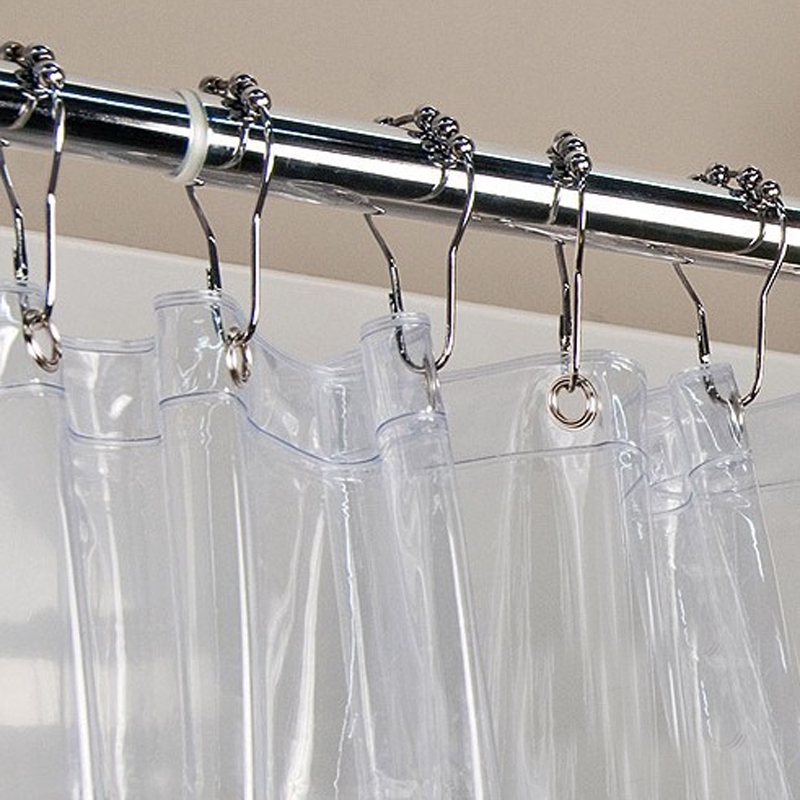 12pcs Set Bath Curtain Rollerball 5 Roller Ball Shower Curtain