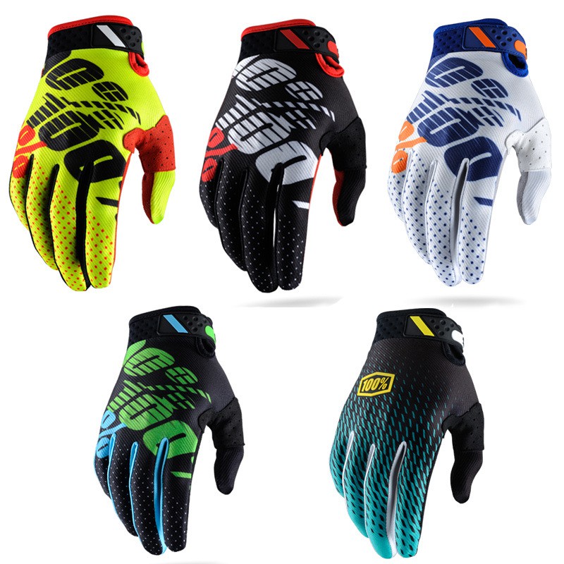 100 Race Gloves Motocross Bike Rider Protective Gloves SS 50 Shopee