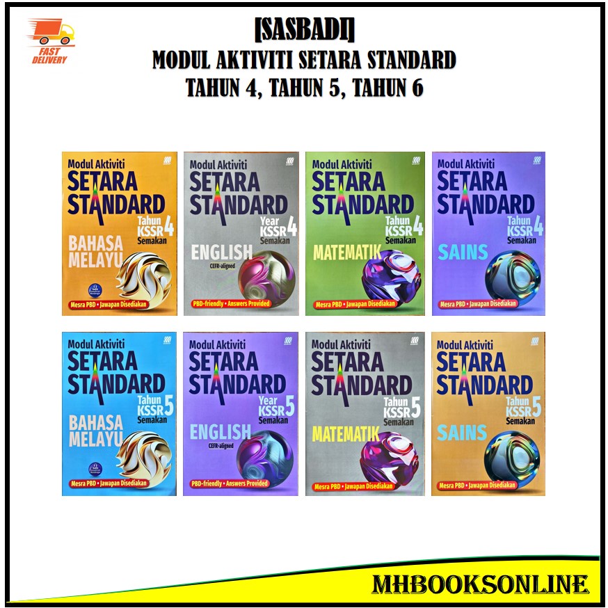 Buy [MH] SASBADI BUKU LATIHAN MODUL AKTIVITI SETARA STANDARD TAHUN 4