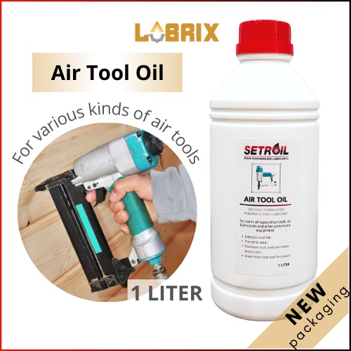 LUBRIX Setroil Air Tool Oil 1 Liter Pneumatic Tools Lubricant