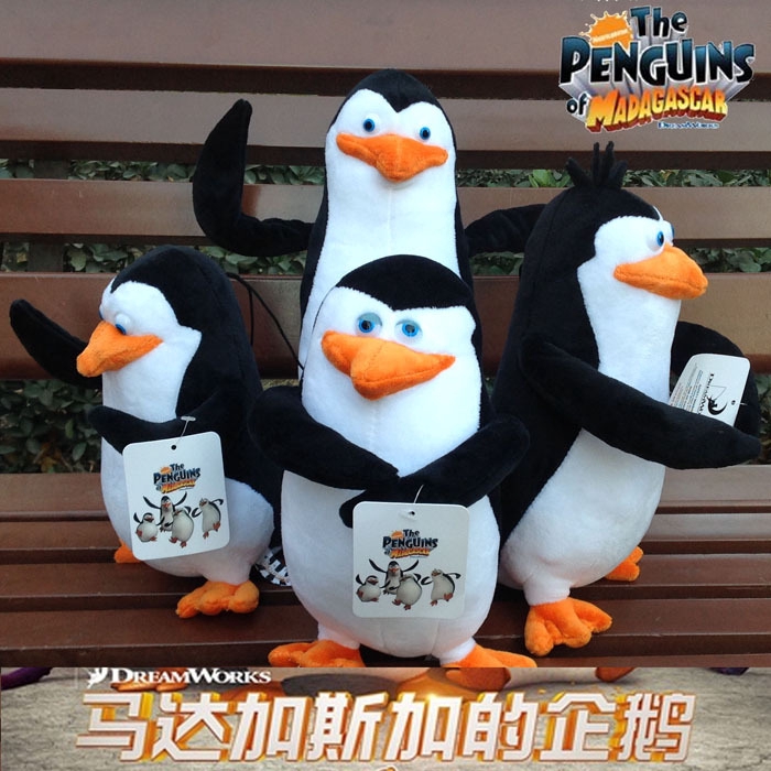 penguins of madagascar plush