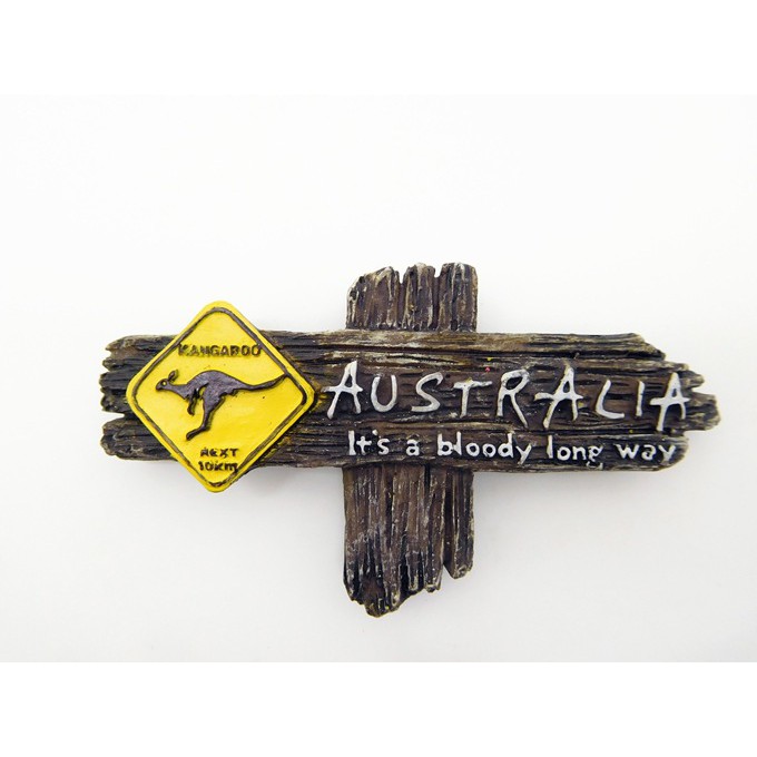 Cute Australia Kangaroo Fridge Magnet Travel Souvenir Gifts 3D Decorative