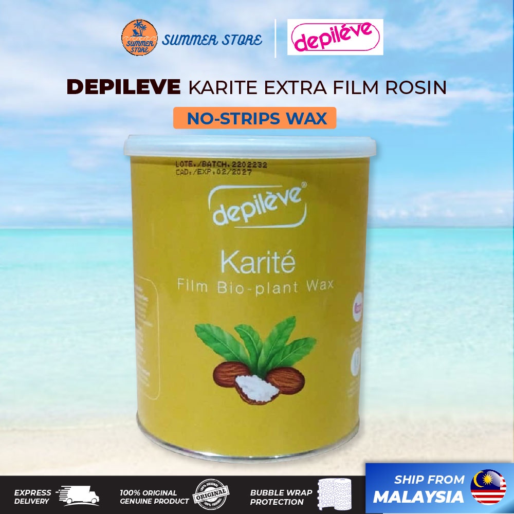 Depileve Karite Extra Film Wax Hair Removal (800g) | Shopee Malaysia