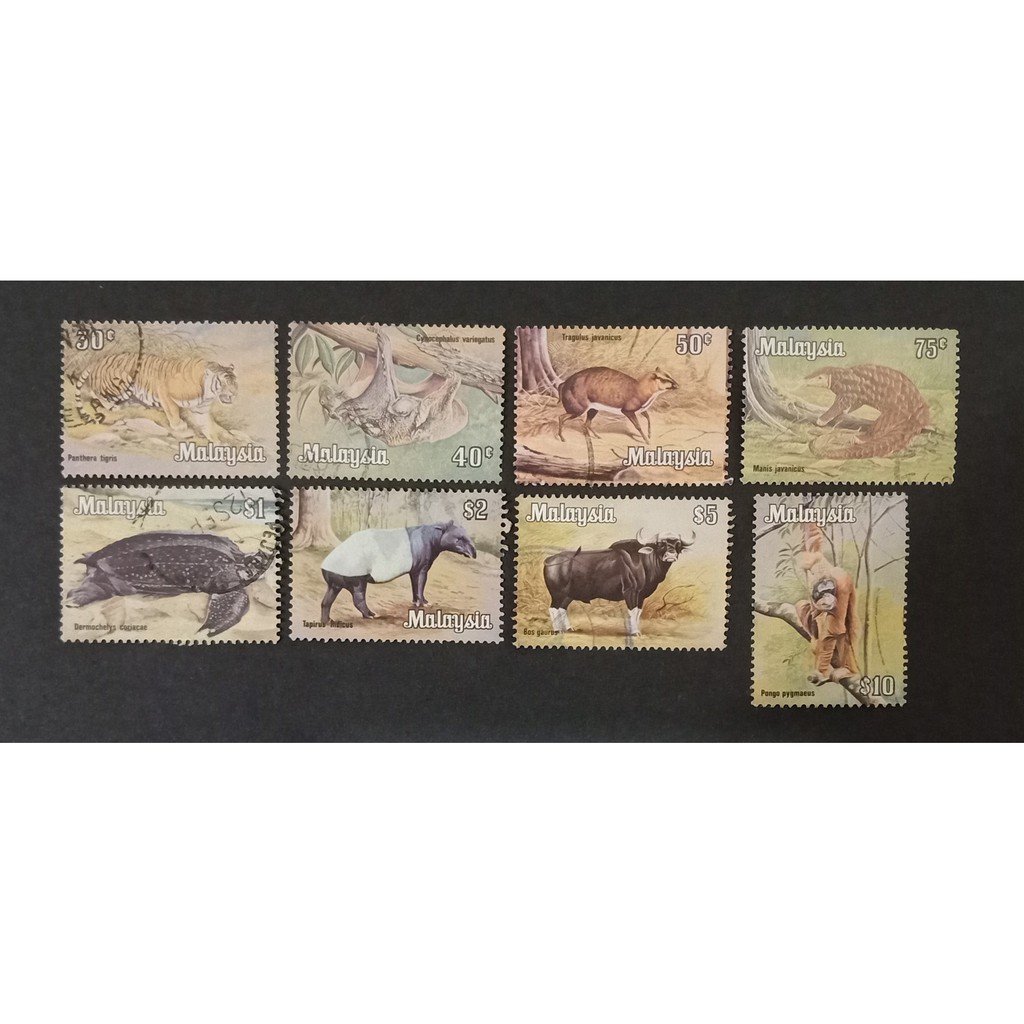 1979 Malaysia National Animal Series Stamp (set 8v) | Shopee Malaysia