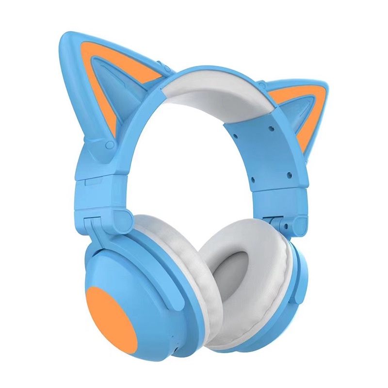 ZW068 New Cat Ear Wireless Bluetooth Headphone HeadMounted Colorful