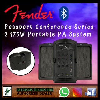fender passport conference 175w portable pa system
