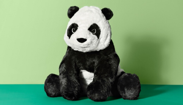 ikea kramig panda