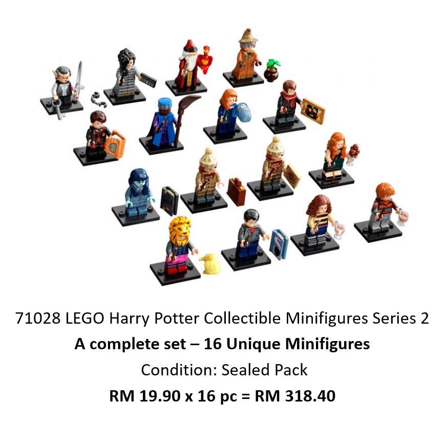 lego harry potter collectible minifigures