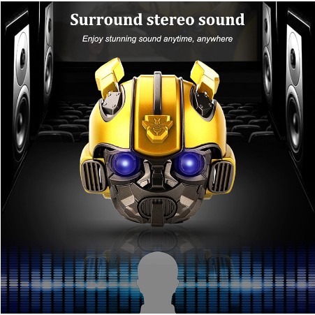 Bumblebee Bluetooth Speaker Wireless Bluetooth Speaker Card Mini Outdoor Heavy Low Speaker