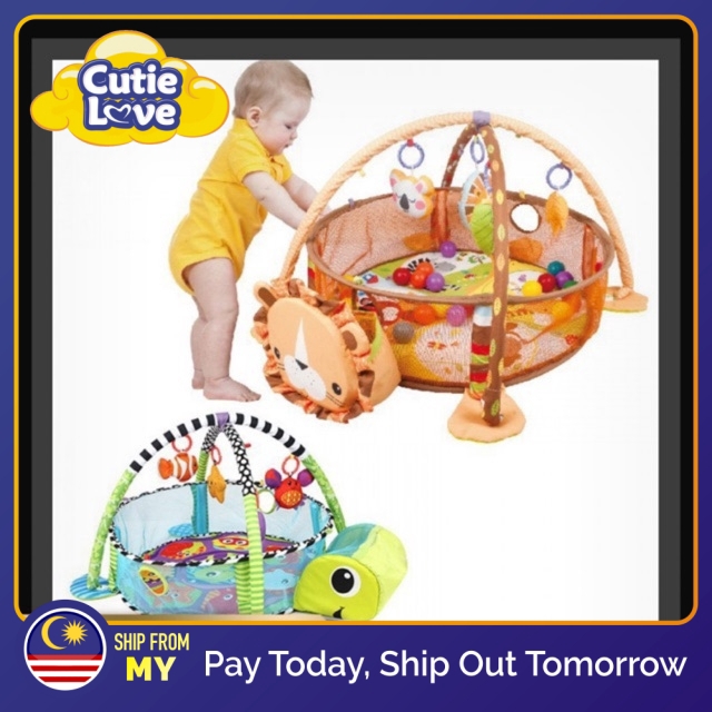 turtle ball pit play mat