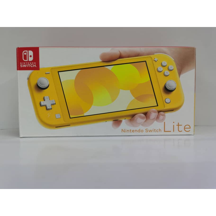 nintendo switch lite yellow used