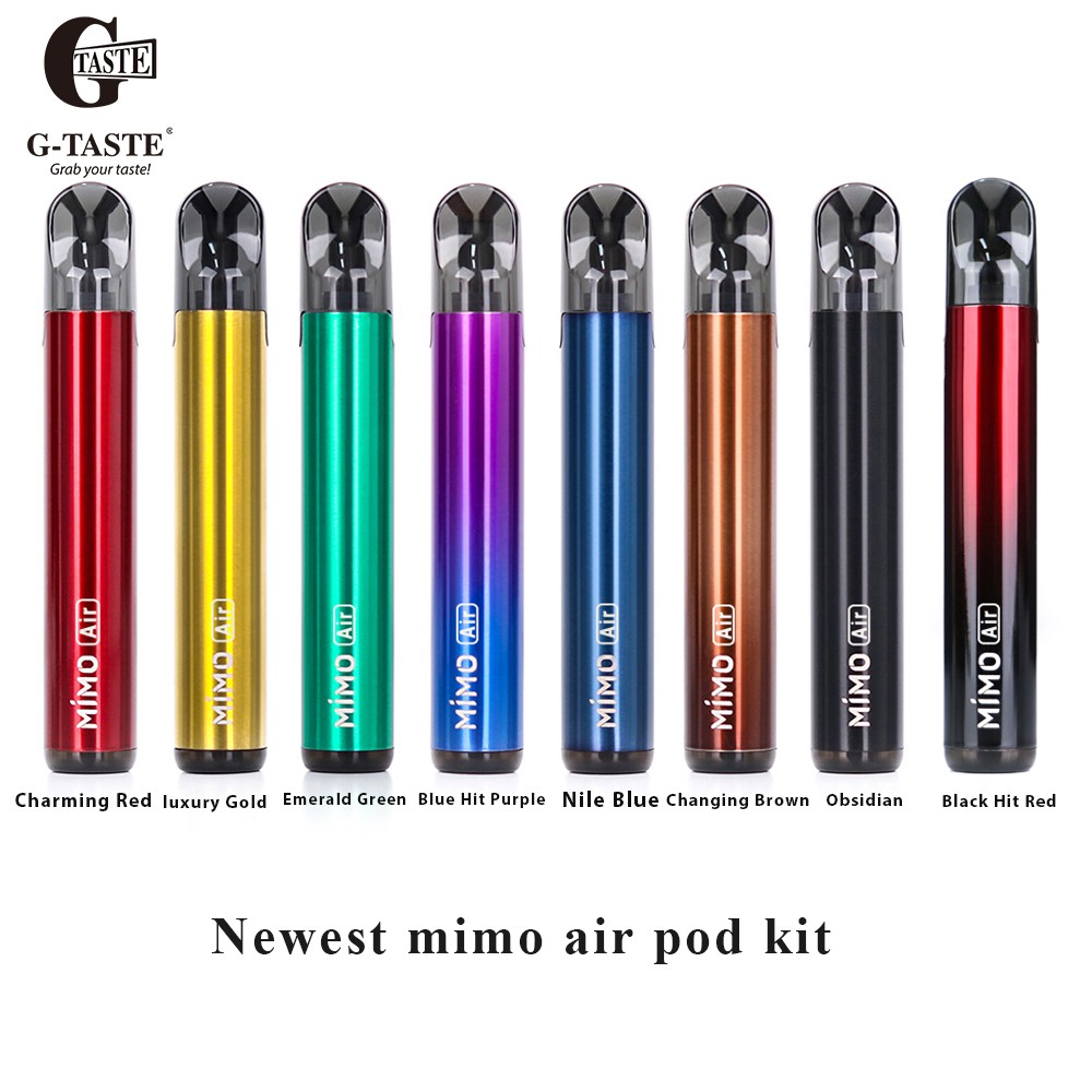Original G Taste Mimo Pod Kit 1 3ml Cartridge 450mah Battery Pod Vape Kit Starter Kit Vs Aladdin Pro Pod Kit Shopee Malaysia