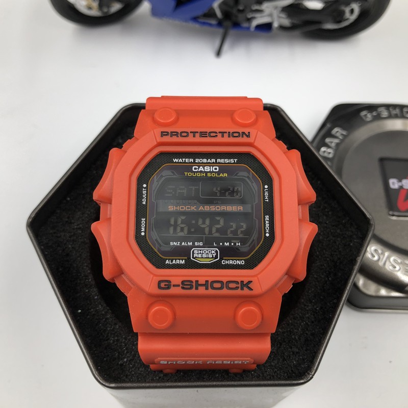 g shock orange black