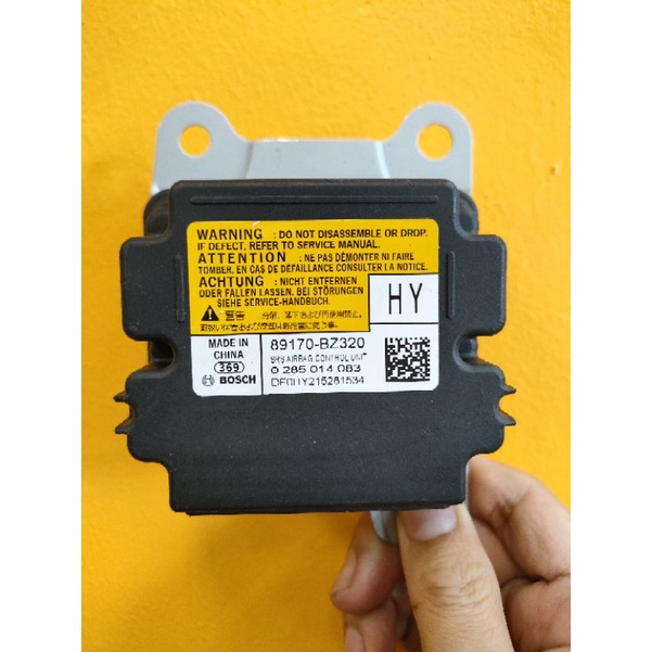 Perodua Axia Srs Air Bag Ecu Hy 89170 Bz320 Shopee Malaysia