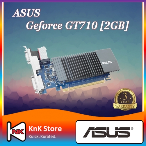 Asus Geforce Gt 710 2gb Gddr5 Graphic Card Gt710 Sl 2gd5 Brk Shopee Malaysia