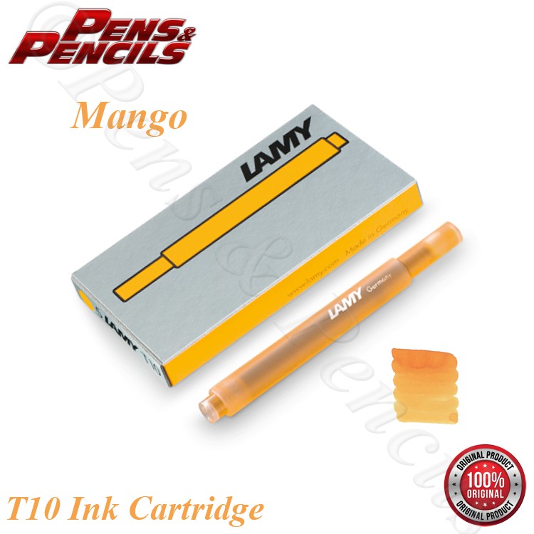 Lamy  T10 Bronze  Ink Cartridges New In Box  5 Cartridges 2019 Special Edition