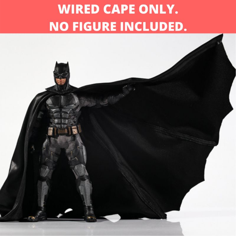 PREORDER* - DC MEZCO ONE TWELVE JUSTICE LEAGUE TACTICAL BATMAN 1/12 WIRE  CAPE CLOAK FIGURE ADD ON ACCESORY SOFT GOOD | Shopee Malaysia