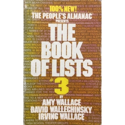 bnb the book of lists 3 by amy wallace condition acceptable shopee malaysia