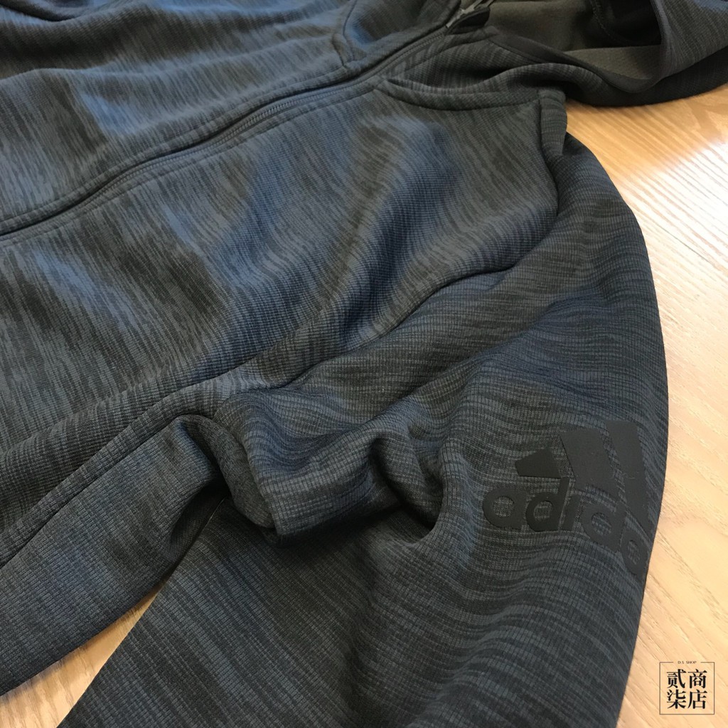 Adidas Freelift Climaheat Hoodie Men Black Braided Coat | Shopee Malaysia