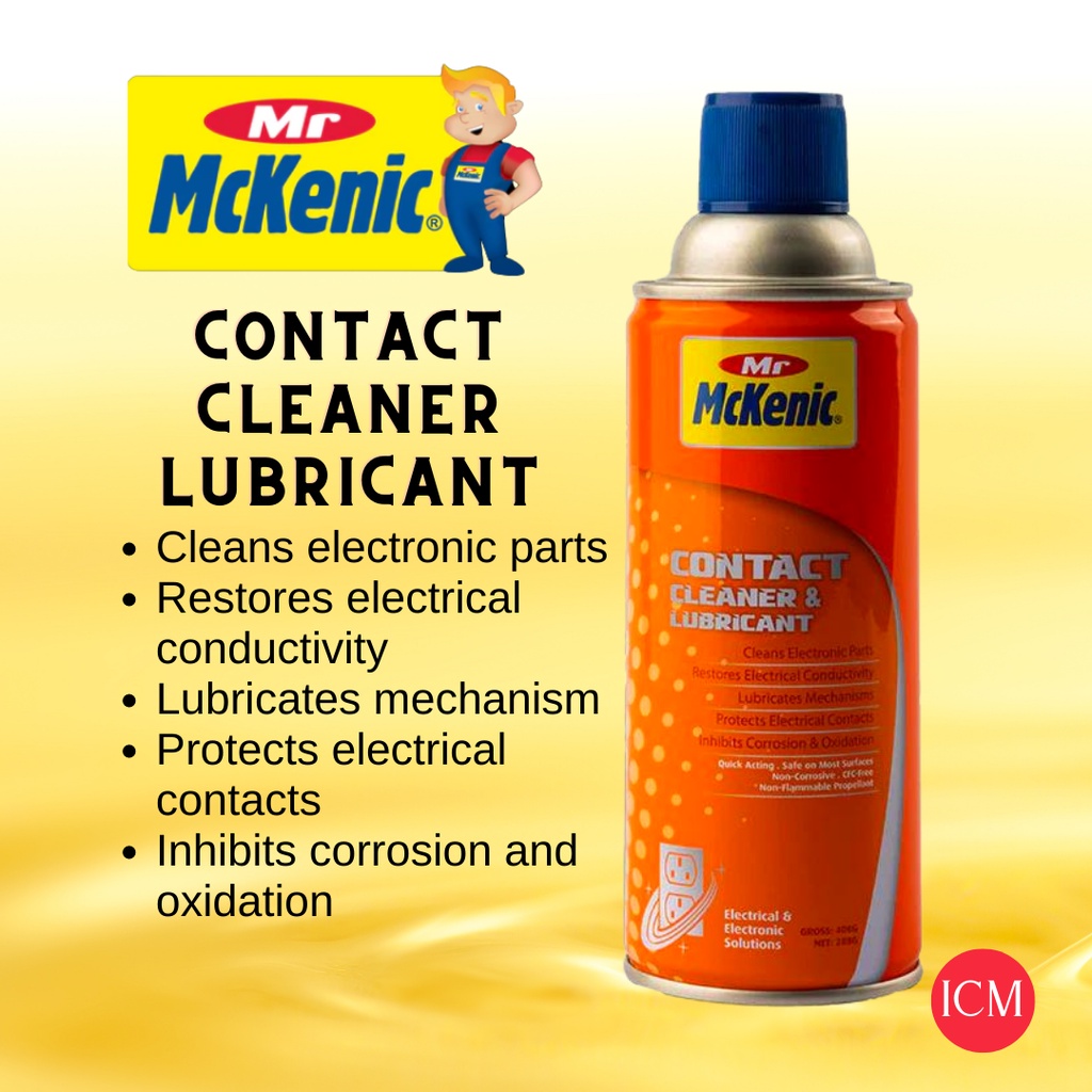 Mr Mckenic Contact Cleaner & Lubricant Spray 450g for Electrical