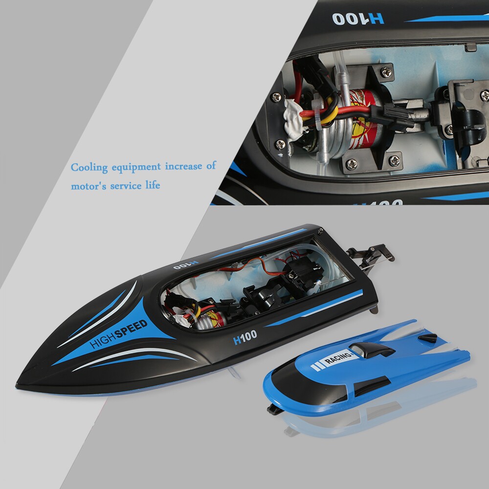 h100 radio controlled high speed racing boat