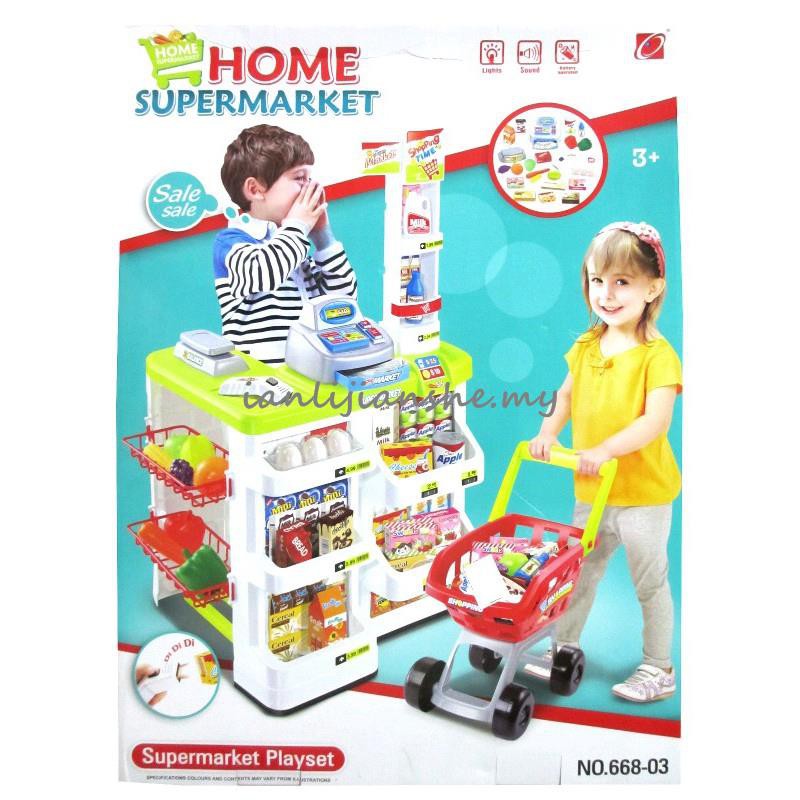 kids supermarket playset