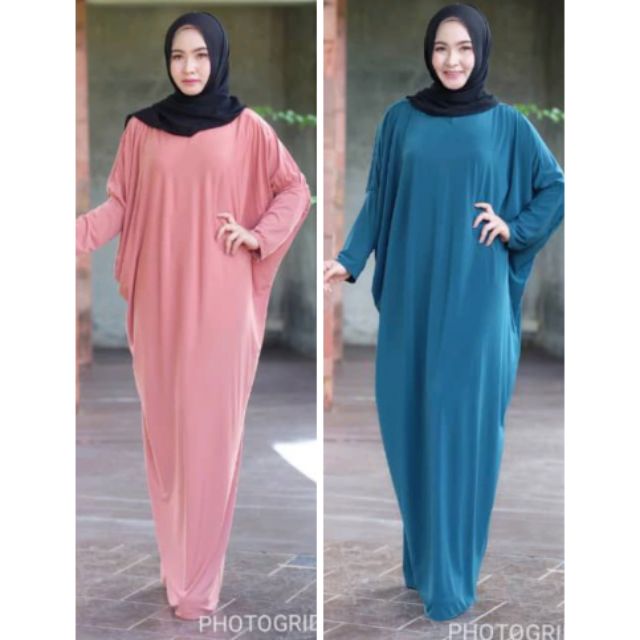 plain kaftan dress