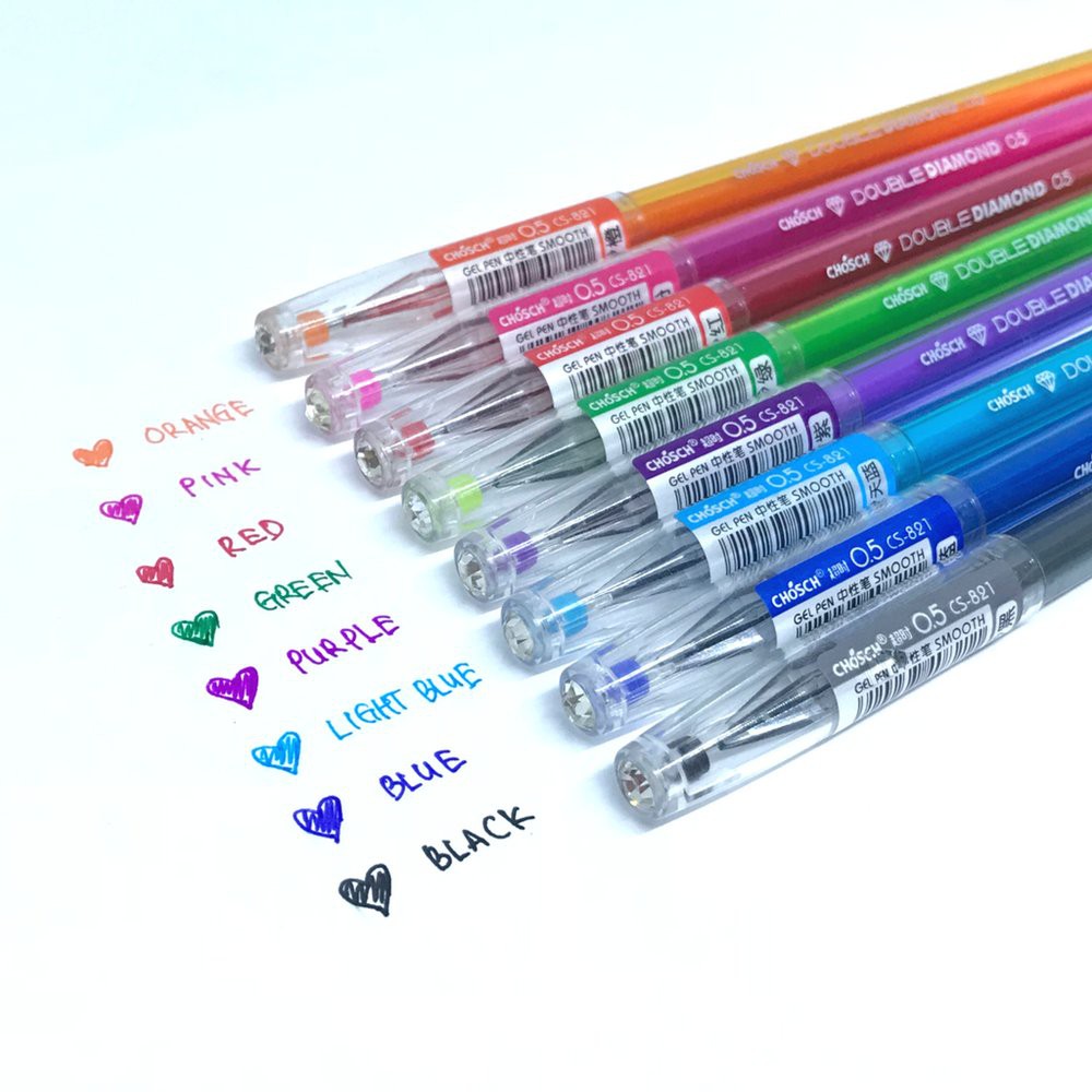 chosch diamond color gel pen 1pcs Shopee Malaysia
