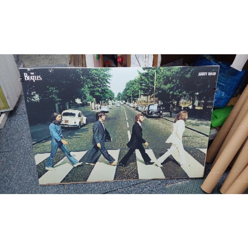 POSTER THE BEATLES ABBY ROAD | Shopee Malaysia