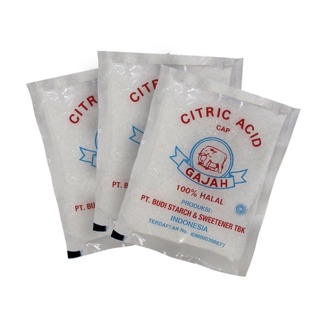 Citric Acid Sitrun Citrun Elephant Cap 50gr Shopee Malaysia