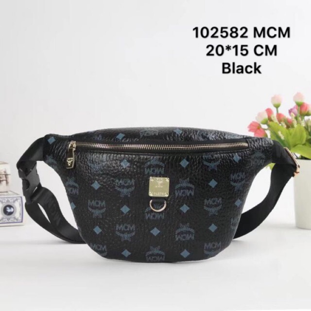 mcm waist pouch