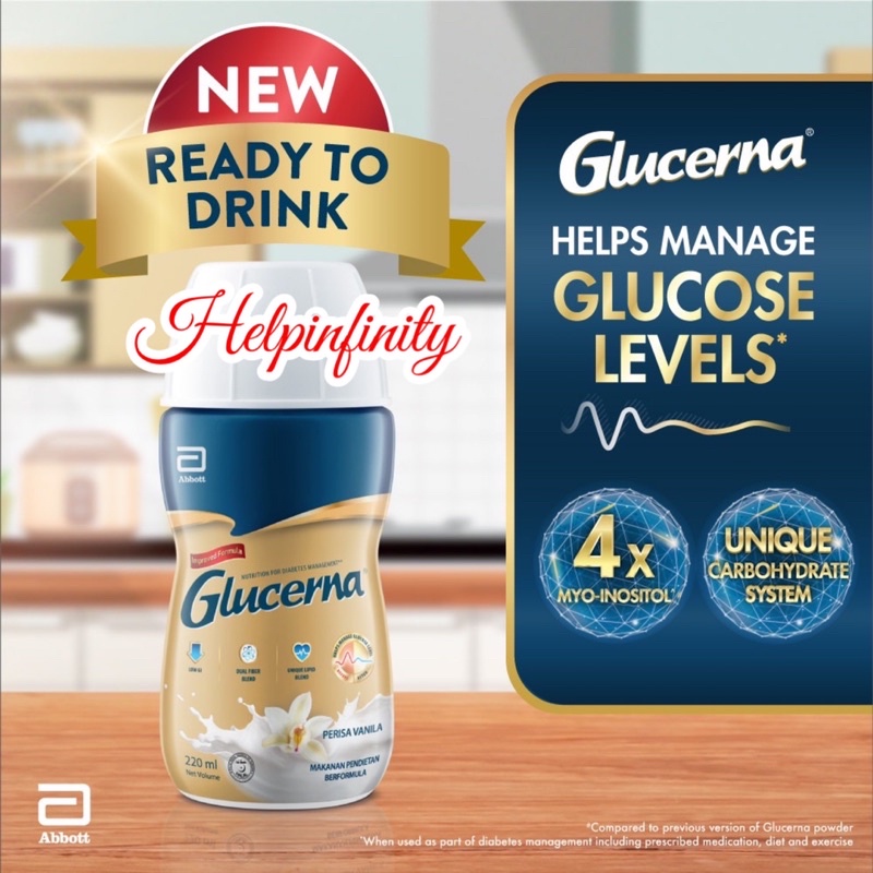 ABBOTT Glucerna Ready to Drink 220ml Nutrition for Diabetes Management