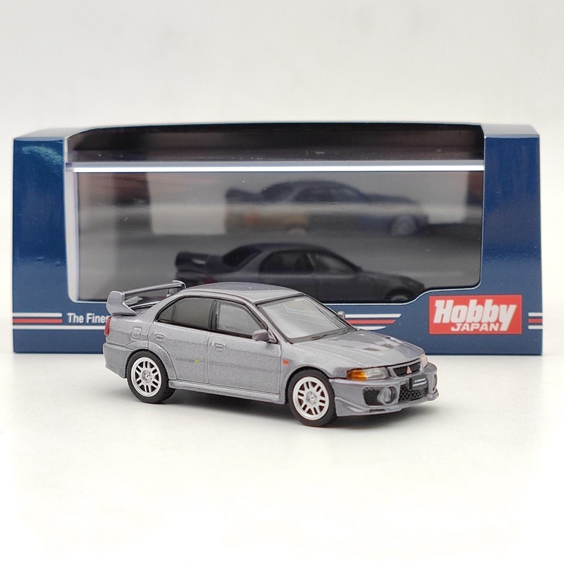 HOBBY JAPAN 1/64 Mitsubishi Lancer GSR Evo 5 (CP9A) Satellite Silver
