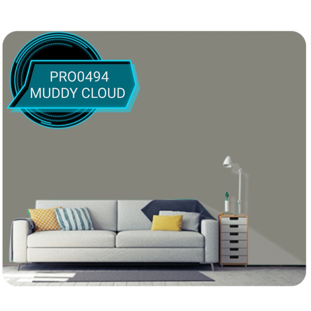 NIPPON Exterior paint QShield 5 Liter PRO0494 MUDDY CLOUD Shopee