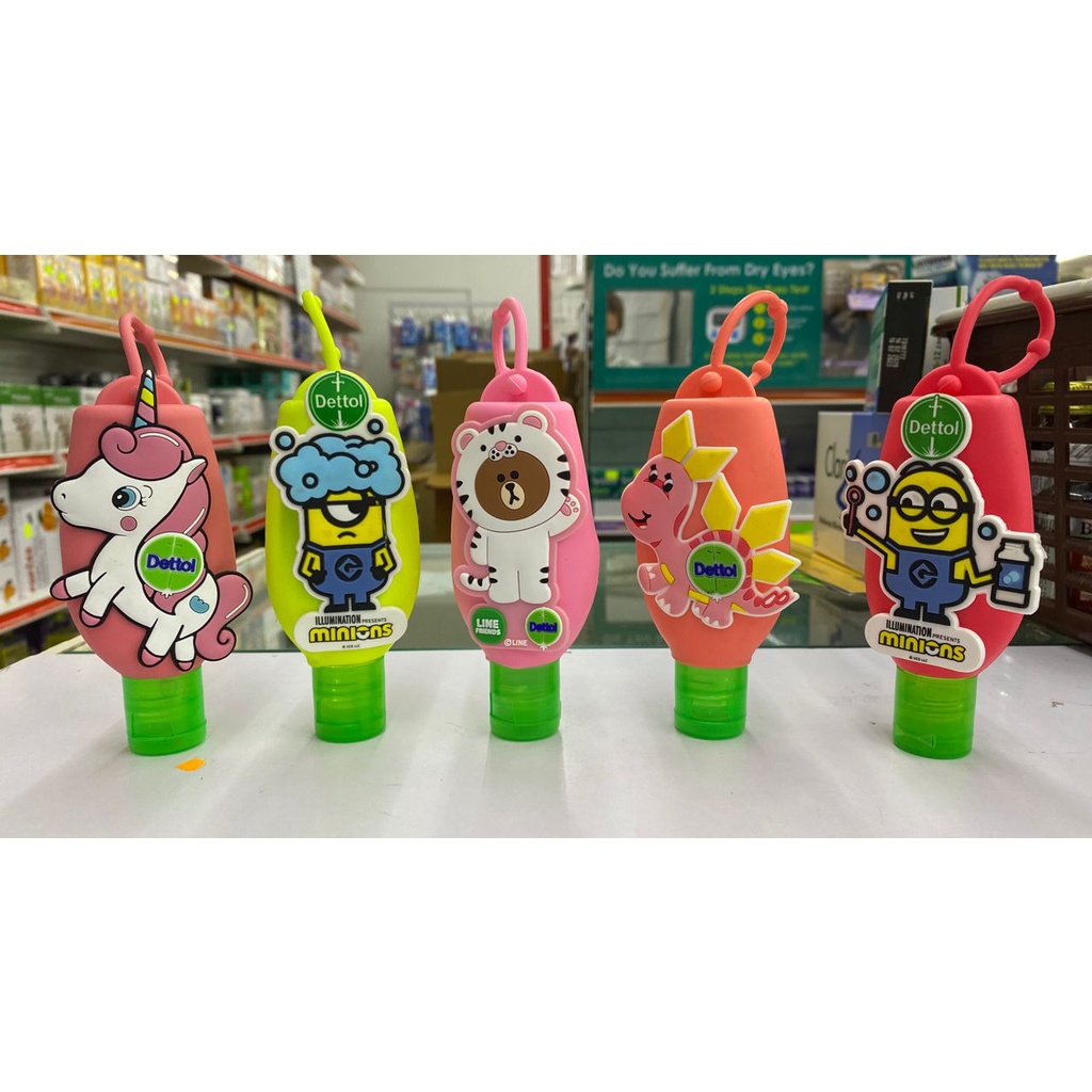 DETTOL INSTANT HAND SANITIZER MINION HOLDER 50ml Shopee Malaysia