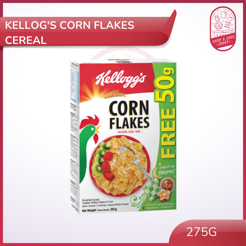 Kellogg's Corn Flakes Cereal - 275g | Shopee Malaysia