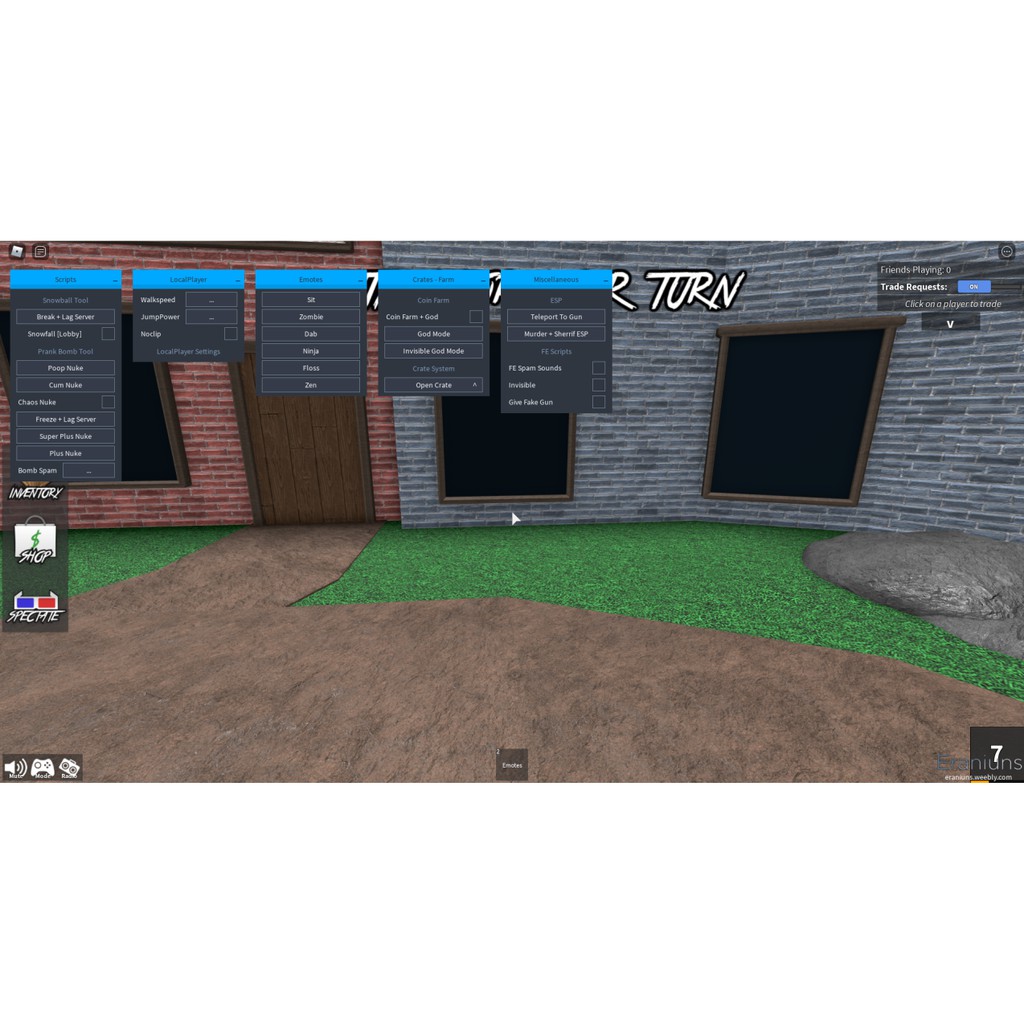 Buy Roblox Murder Mystery 2 Hack Coin Farm Murder Sherrif Esp Seetracker Malaysia