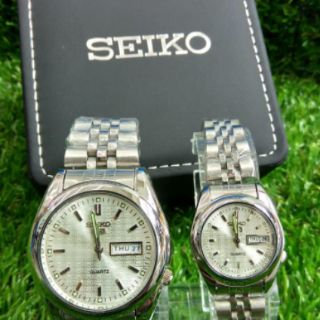 seiko 5 automatic couple watch