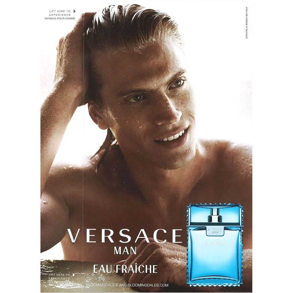 (ready Stock) Original Versace Man Eau Fraiche Edt -100ml For Men 