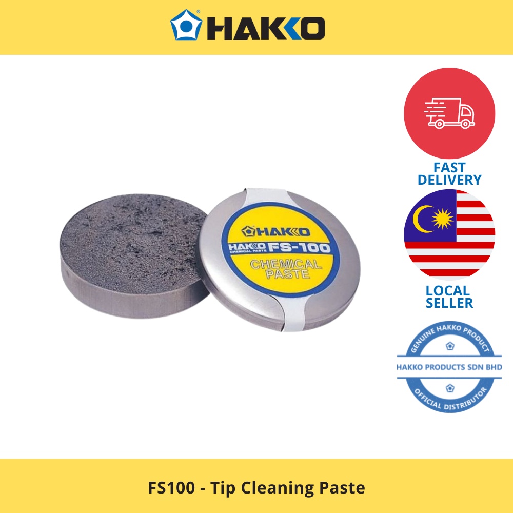HAKKO FS100 Soldering Iron Tip Cleaning Paste Chemical Paste Cleaning