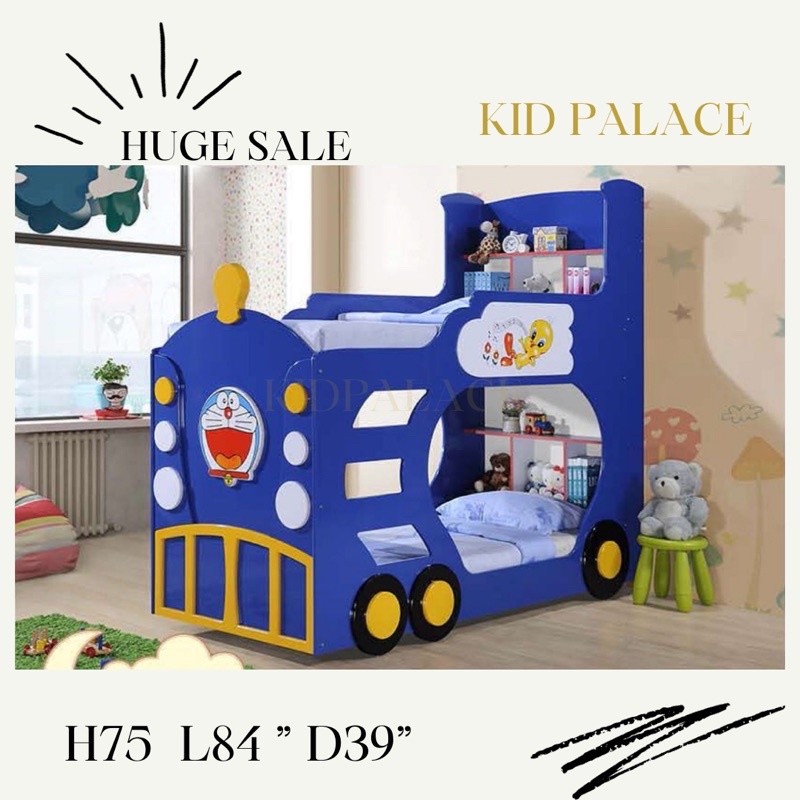 [KID PALACE]KID BAS SINGLE BED DOUBLE DECKER BED PULL OUT BED CHILDREN