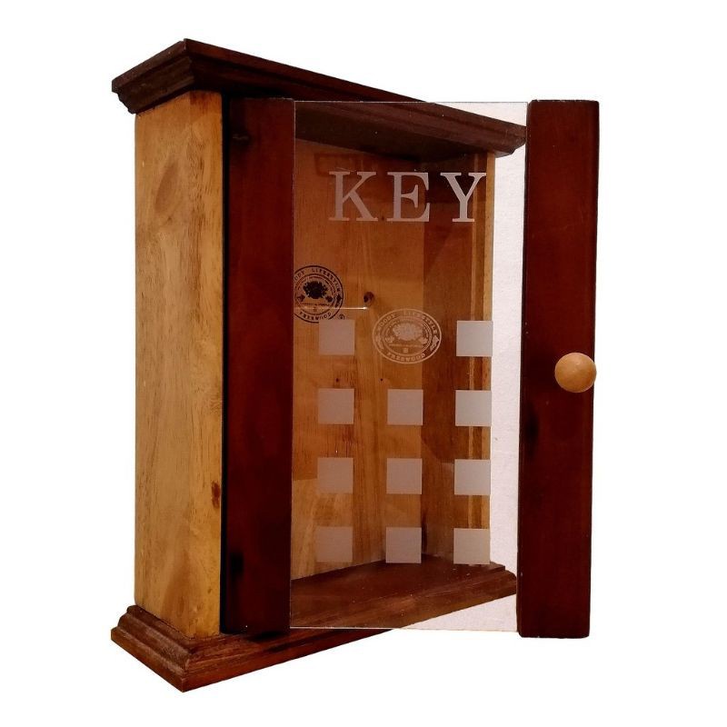 Wooden key cabinet argos